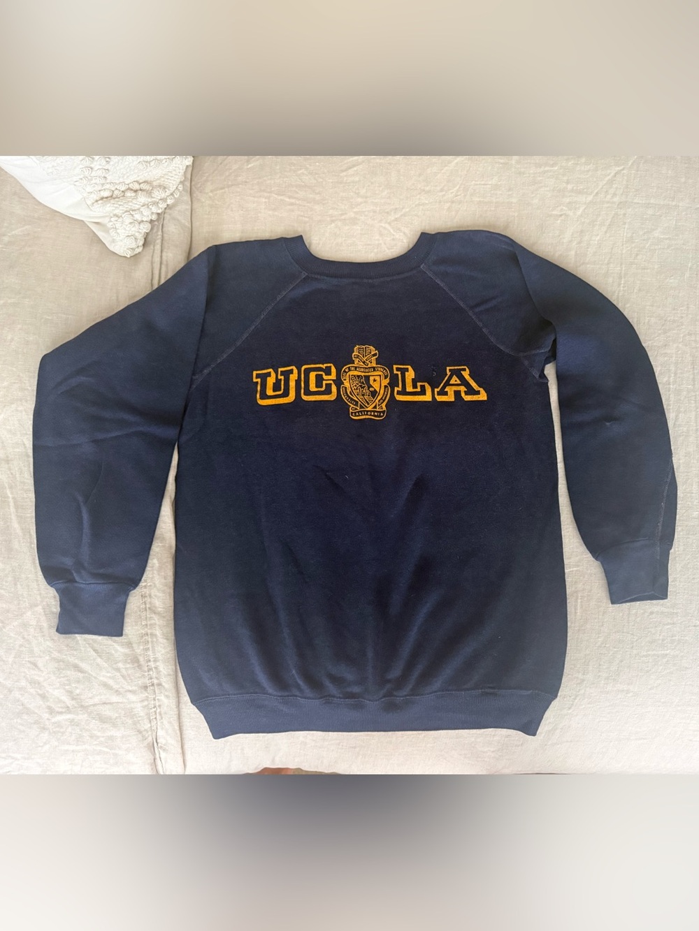 TRUE VINTAGE 70s or 80s UCLA Crewneck Sweatshirt